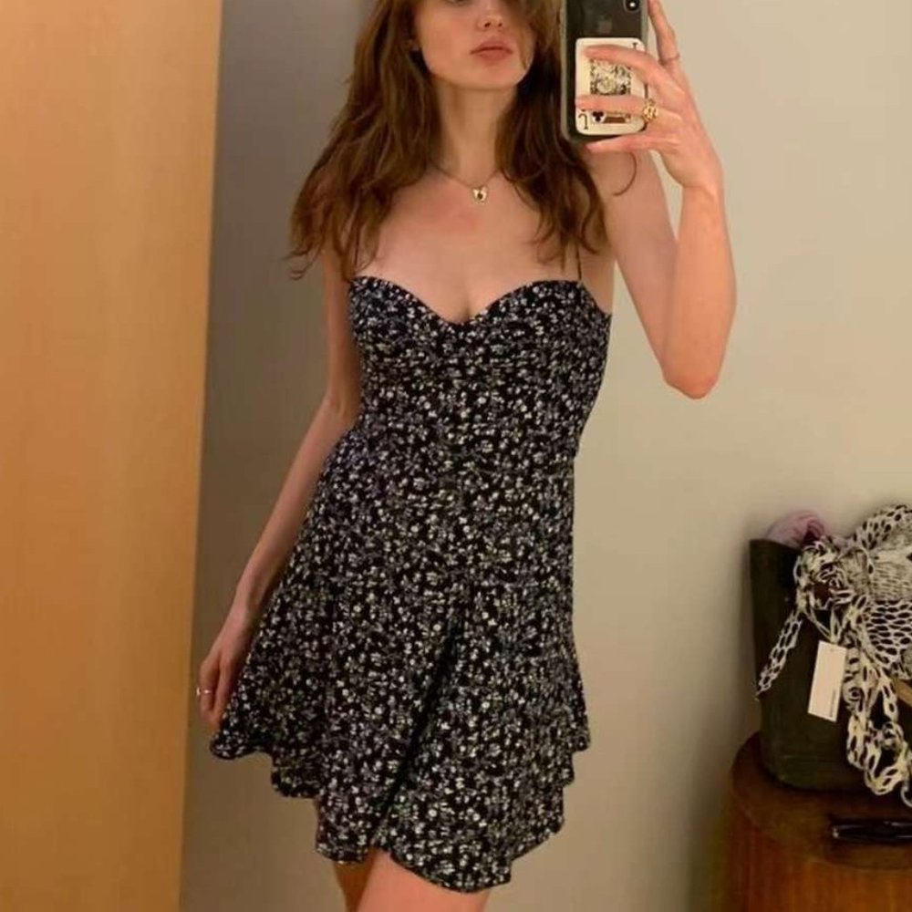 Reformation Saskia Dress - Twilight